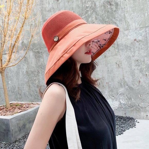 Lady's Fashion Sun Hat Wide Brim - Picture 1 of 5